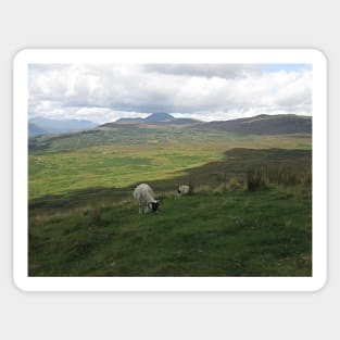 Ben Lomond on Loch Lomond, Scotland Sticker